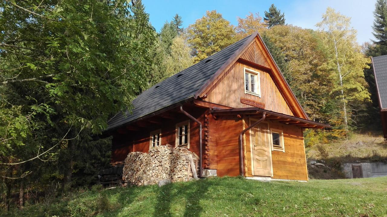 Chalupa Pod lomem - Malá Dolní Morava Exteriér fotografie